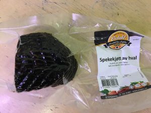 minke whale meat